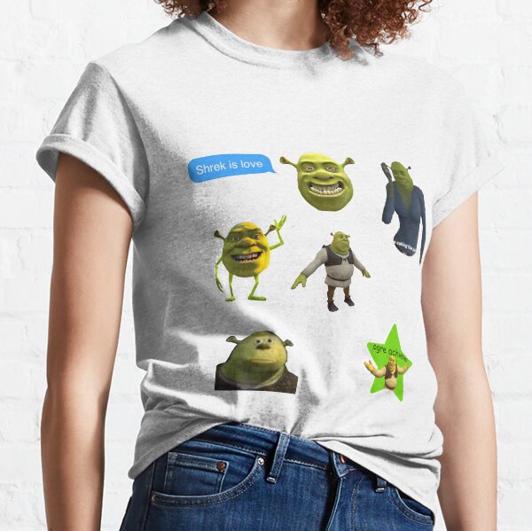 Shrek sticker pack Classic T-Shirt