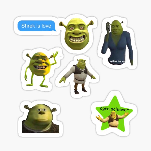 shrek meme | Sticker