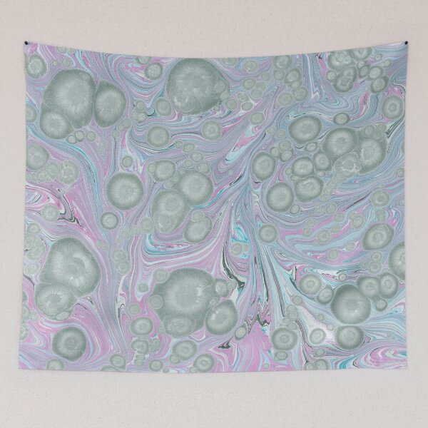 Item preview, Marbled Paper Abstract : Boho Soho designed and sold by MarbleCloud.