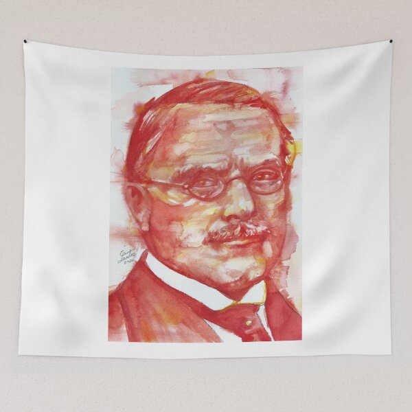 Item preview, CARL JUNG watercolor portrait.8 designed and sold by lautir.