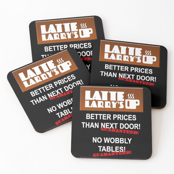 Item preview, Latte Larry's Spite Shop designed and sold by sinistergrynn.