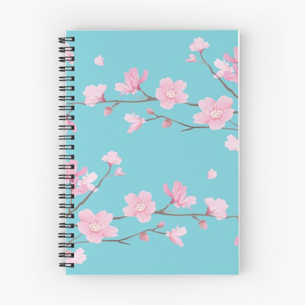 Item preview, Cherry Blossom flower plant - Robin Egg Blue designed and sold by designenrich.