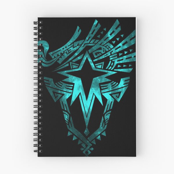 Item preview, Monster Hunter World: Iceborne - Logo (Galaxy Design) Black Background designed and sold by Kamurata.