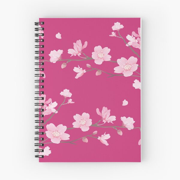 Item preview, Cherry Blossom flower plant - Magenta pink designed and sold by designenrich.