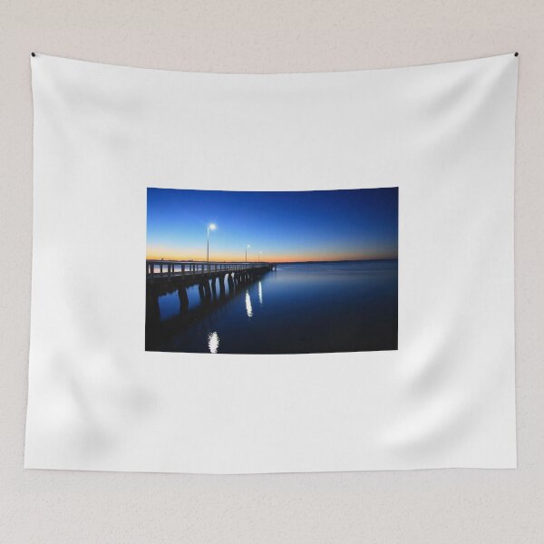 Item preview, SUNRISE AT WELLINGTON POINT JETTY designed and sold by Troy Curry.