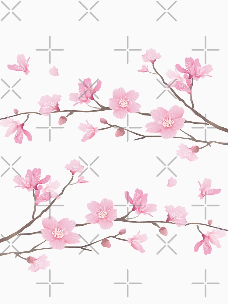 Flor de cerezo - fondo transparente de designenrich