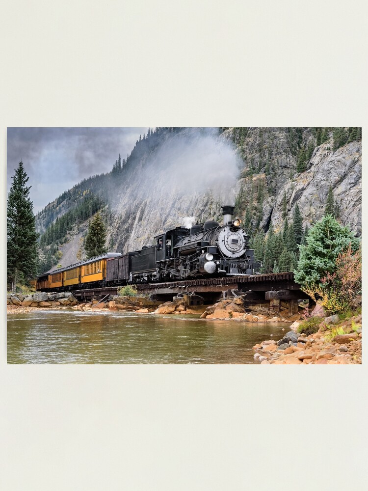 Alternate view of Vintage Steam Train Photographic Print