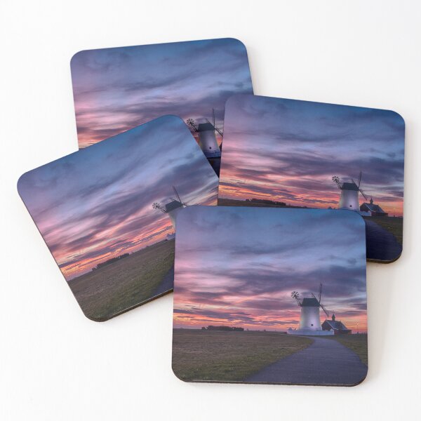 Item preview, Colourful Sunrise with Lytham Windmill designed and sold by Mark Liebenberg.