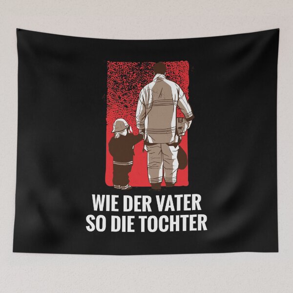 Item preview, Like the father like the daughter fire department gift designed and sold by AaaleXX.