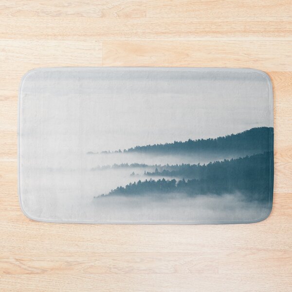 Item preview, Disappearing hills in fog designed and sold by Patrik Lovrin.