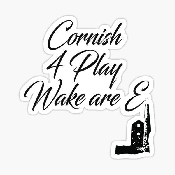 Item preview, Cornish Humour Cornish 4 Play print design designed and sold by  Roscorla Photography.