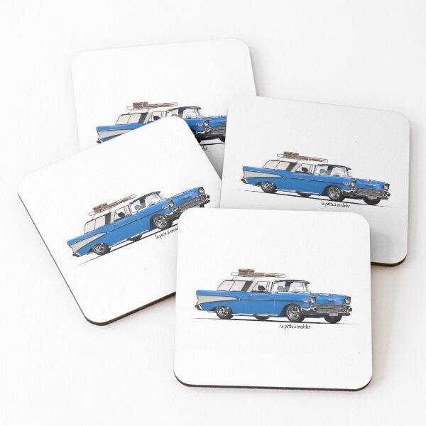 Item preview, Nomadic Chevrolet Bel Air 1957 designed and sold by LaPatteAModeler.