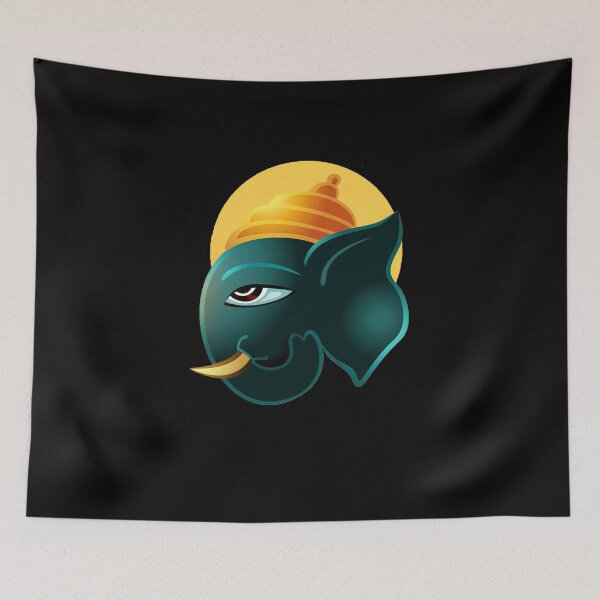 Item preview, Ganesha Lord Of Beginnings designed and sold by eufouria.