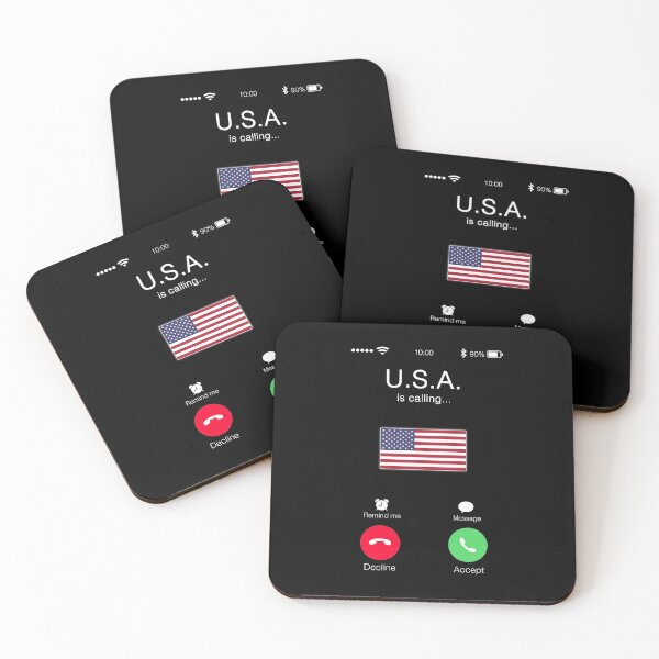 Item preview, Usa flag is calling me colors designed and sold by superpixus.