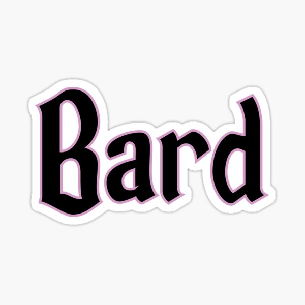 Bard Sticker