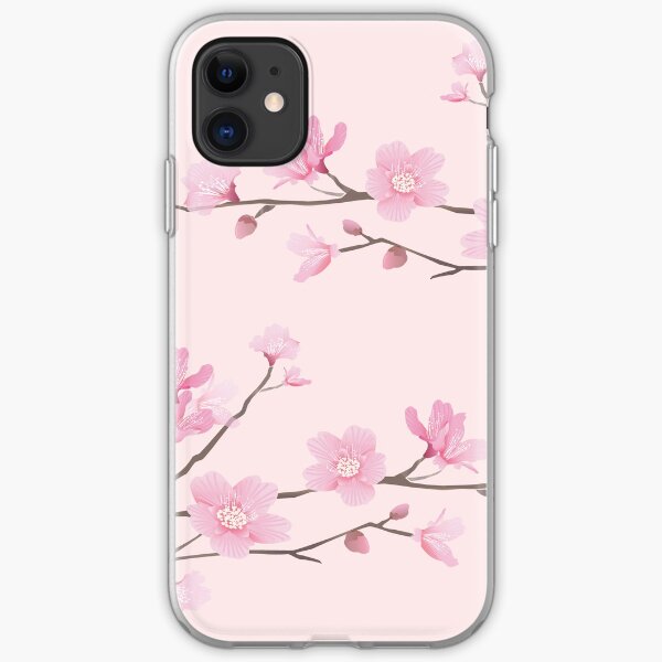 Cherry Blossom - Pink iPhone Soft Case