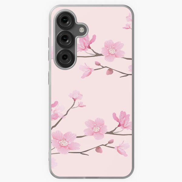 Aperçu de l'œuvre Plante à fleurs de cerisier - Rose créée et vendue par designenrich.