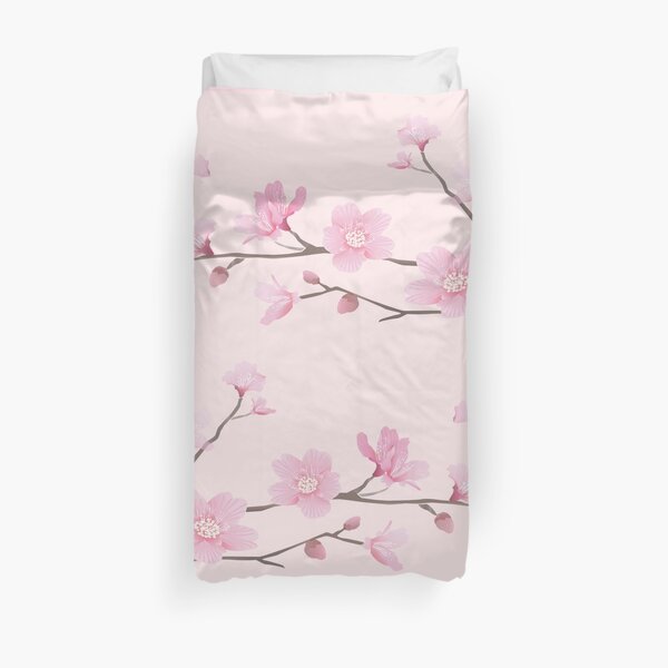 pero elegante flor infundida con una ligera sensación de oriente. Funda nórdica