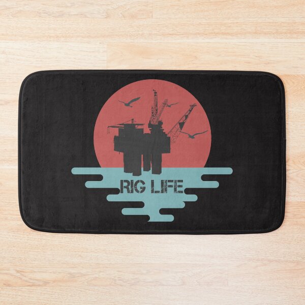 Item preview, Rig Life Off Shore Oil Rig Hands Vintage  designed and sold by UrbanHype.
