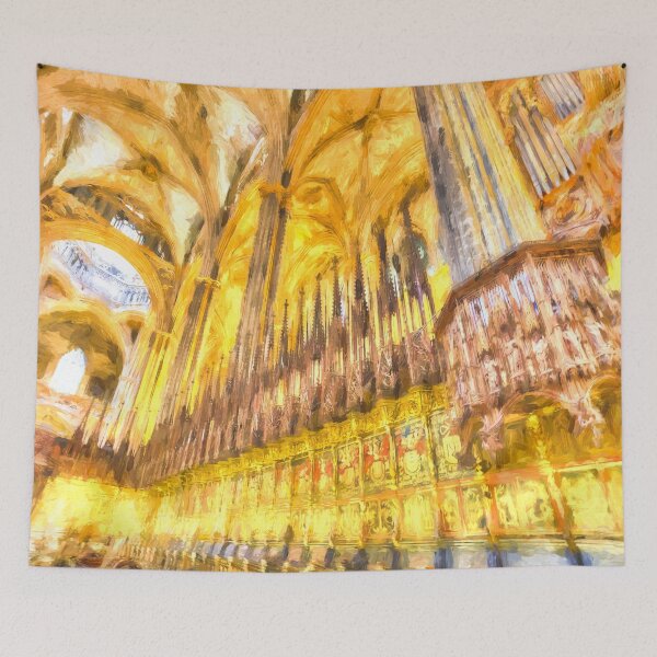 Item preview, Barcelona Cathedral Old Master designed and sold by Londonimages.