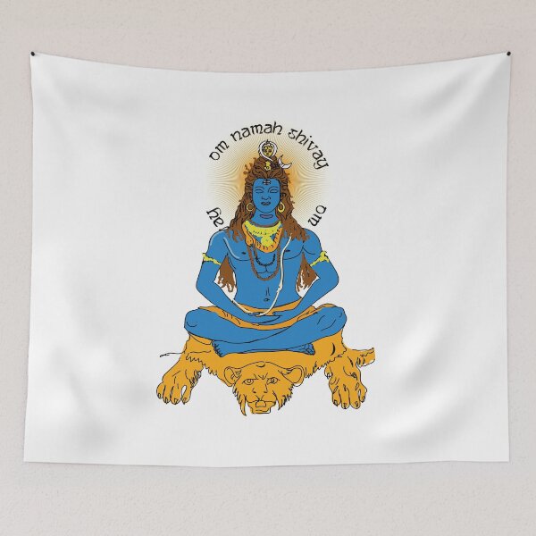 Item preview, lord shiva in meditation a poster t-shirt lord shiva poster  designed and sold by KARTICK DUTTA.