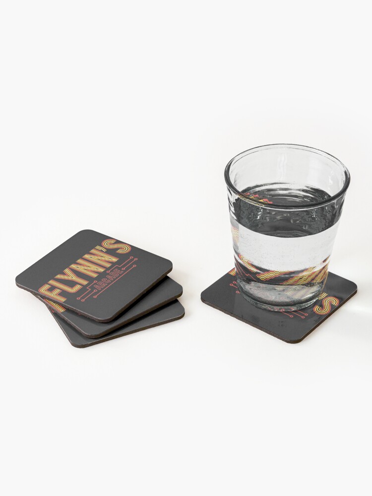 Alternate view of Flynn's Arcade Coasters (Set of 4)