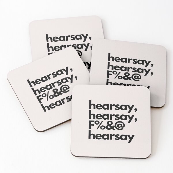 Item preview, Hearsay,Hearsay, F%&@ Hearsay  designed and sold by BluSquirrel.