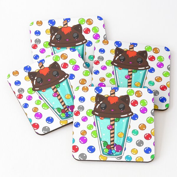 Item preview, Bubble Tea Cat designed and sold by Eikia.