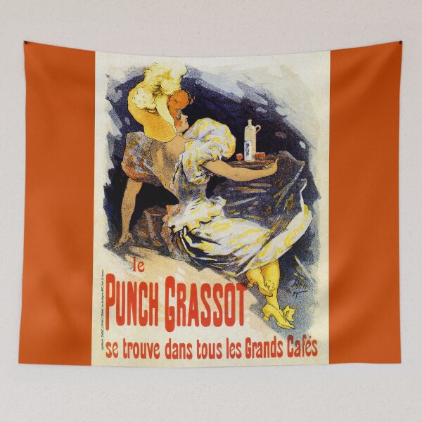 Item preview, Vintage art nouveau French liquor Punch Grassot designed and sold by aapshop.