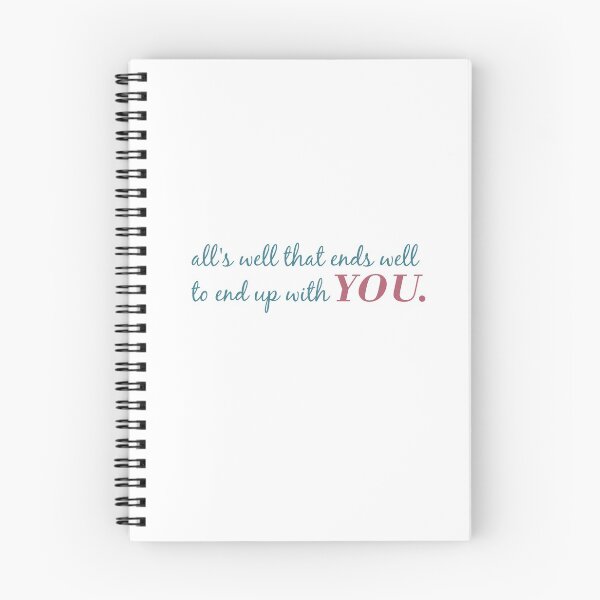 Item preview, LOVER: "all's well that ends well to end up with you" designed and sold by lilsammi.