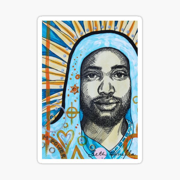 Love (card) - The Lion and the Lamb Sticker