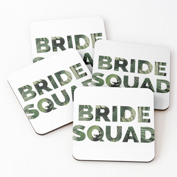 Item preview, Palm Leaf Bride Squad designed and sold by Yviemakes.