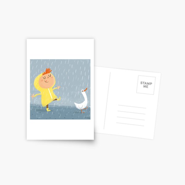 Nice weather for ducks Postcard