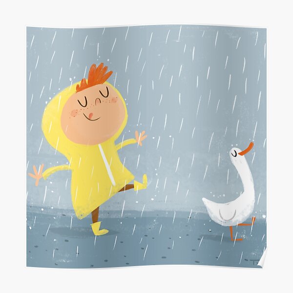 Nice weather for ducks Poster