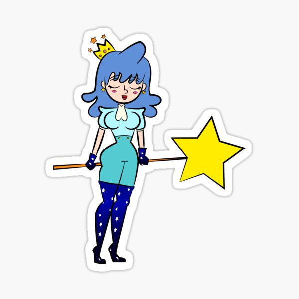 Princesa Estrella Pegatina