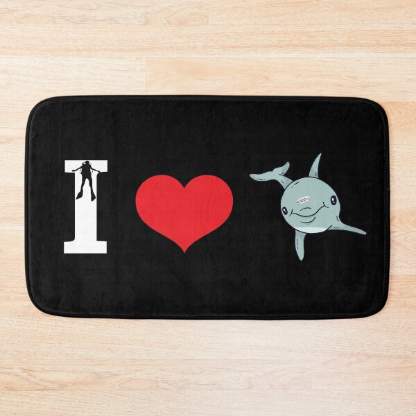 Item preview, If your heart beats for dolphins, then you will like this I love dolphins design designed and sold by SiRaGeckoDesign.