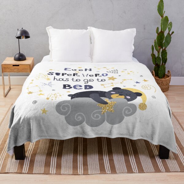 Item preview, Even A Superhero Has To Go To Bed designed and sold by Space-Bug.