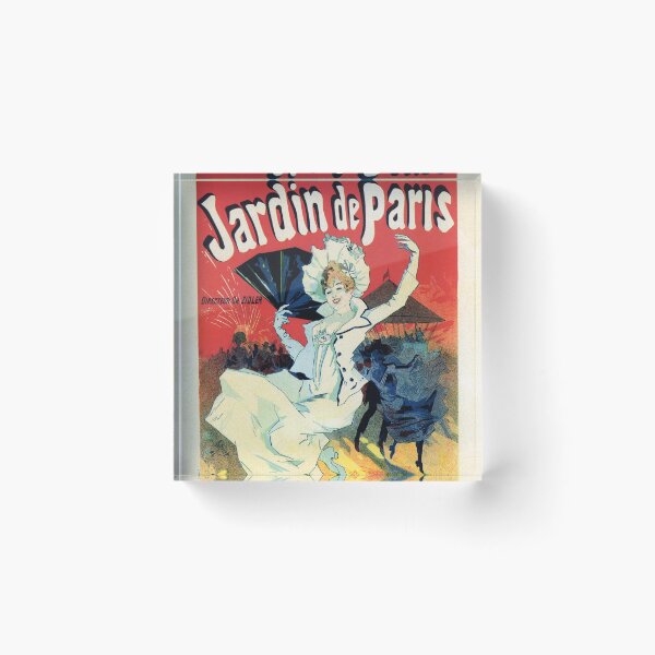 Item preview, Vintage belle epoque jardin de Paris night party designed and sold by aapshop.