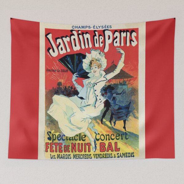 Item preview, Vintage belle epoque jardin de Paris night party designed and sold by aapshop.