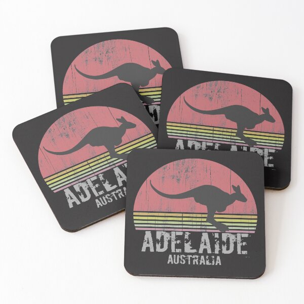 Item preview, Adelaide Retro City Australia Vintage Kangaroo  designed and sold by UrbanHype.