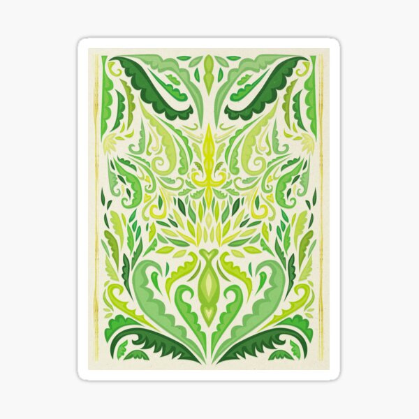 Art Nouveau: Dandelion Sticker