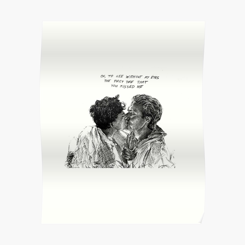 Cmbyn Kiss Sticker By Prawpoy Redbubble