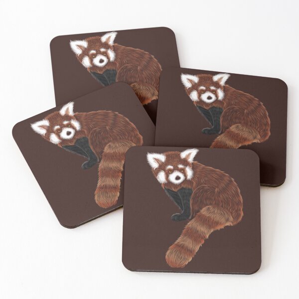 Item preview, Red Panda designed and sold by WickedWillowArt.