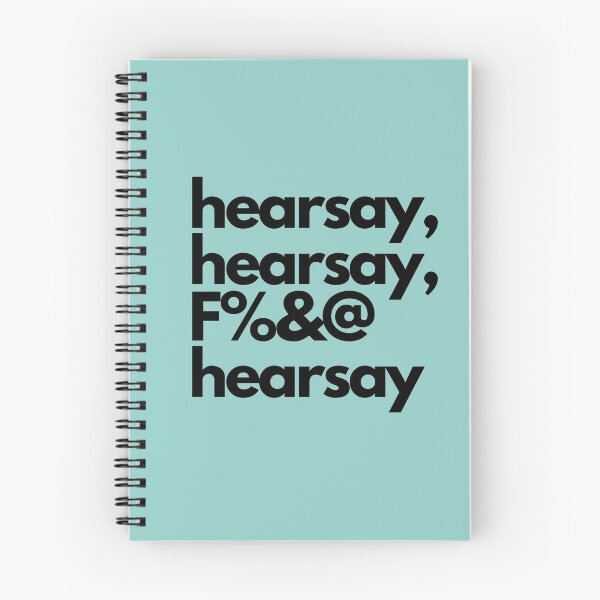 Item preview, Hearsay,Hearsay, F%&@ Hearsay  designed and sold by BluSquirrel.