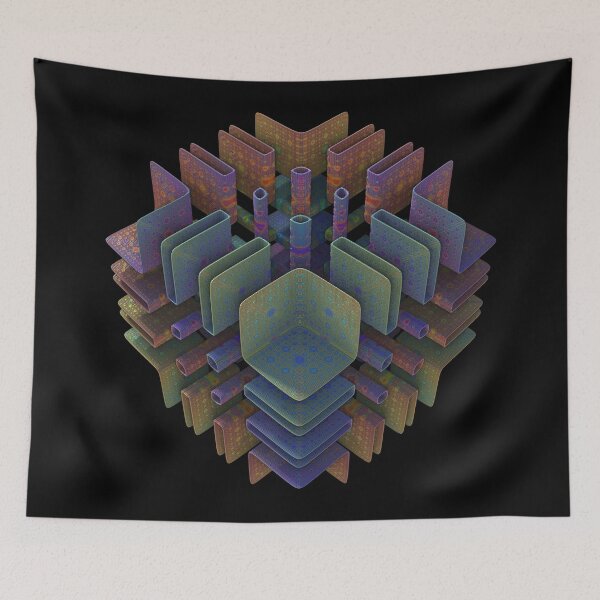Item preview, 3-D Fractal Cube designed and sold by Lyle Hatch.