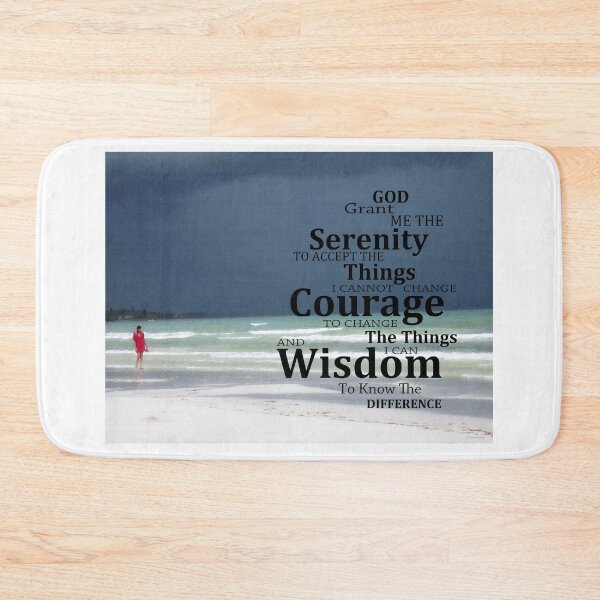 Item preview, Beachy Coastal Art - Serenity Prayer - Sharon Cummings designed and sold by Sharon Cummings Art.