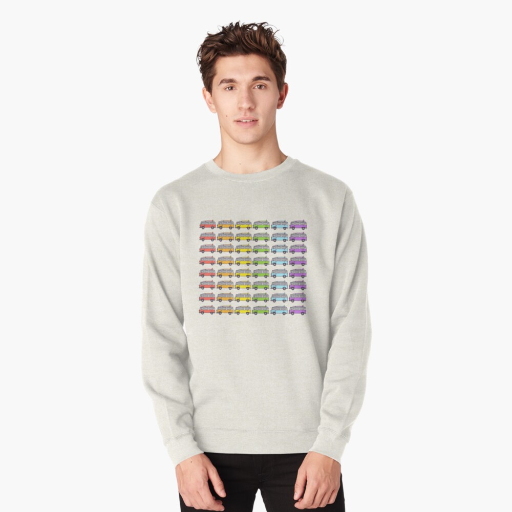 vans rainbow pullover