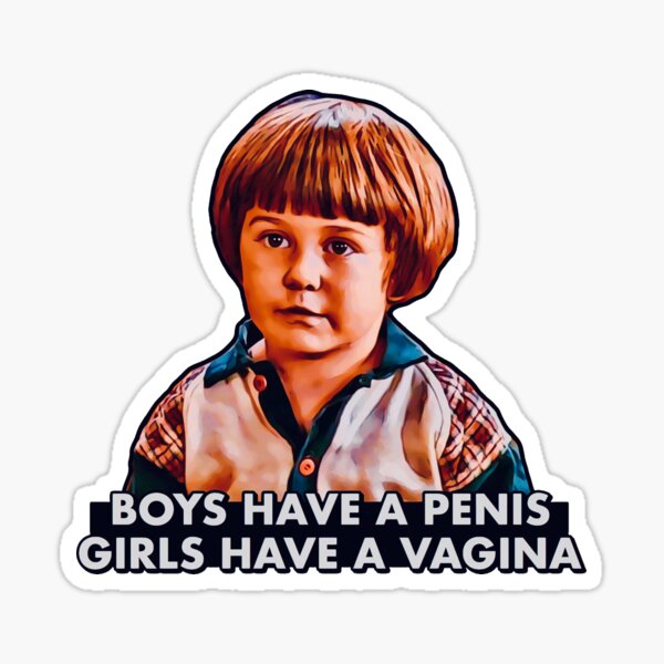 Kindergarten Cop / Boys and Girls Sticker