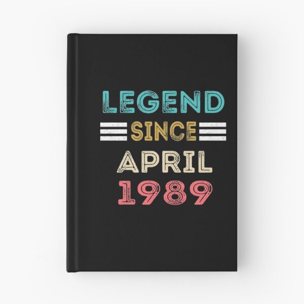 Item preview, Retro Vintage Legend Since April 1989 Birthday Gift designed and sold by meedTee.