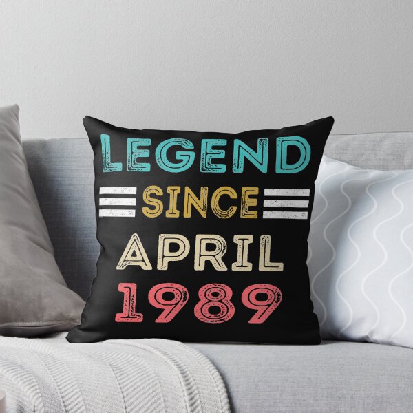 Item preview, Retro Vintage Legend Since April 1989 Birthday Gift designed and sold by meedTee.